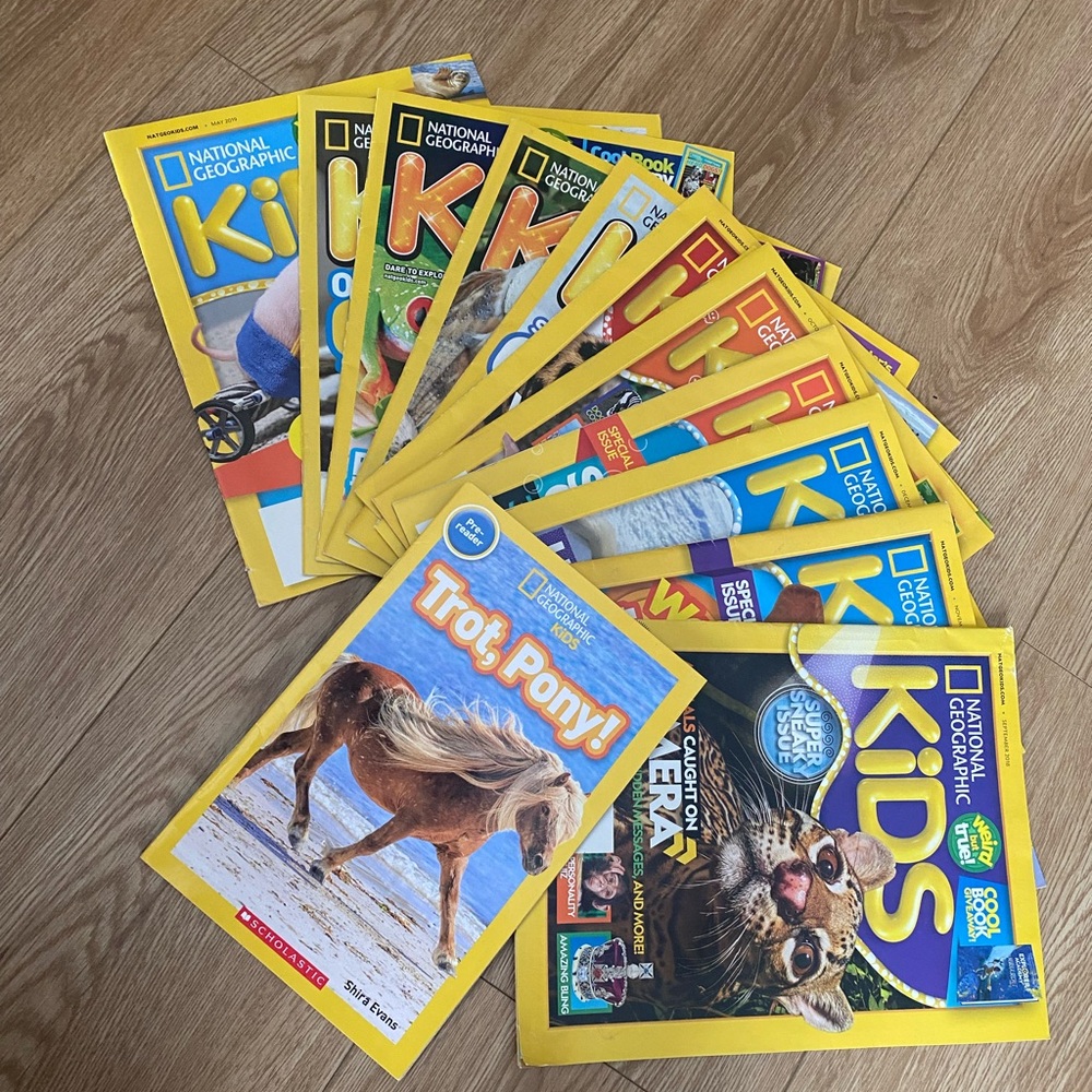 National Geographic Kids Magazine Collection (12 issues)